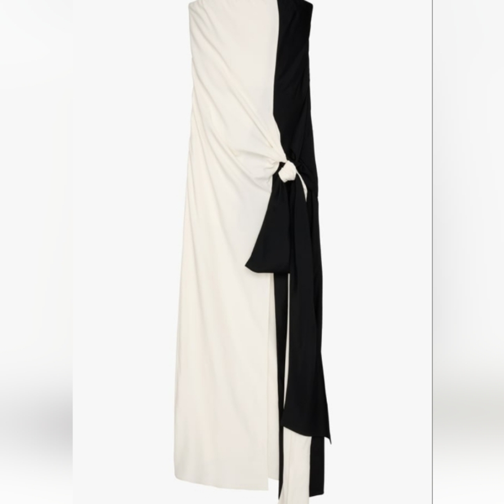 Zara Limited Edition Knotted Strapless Formal - Picture 4 of 11